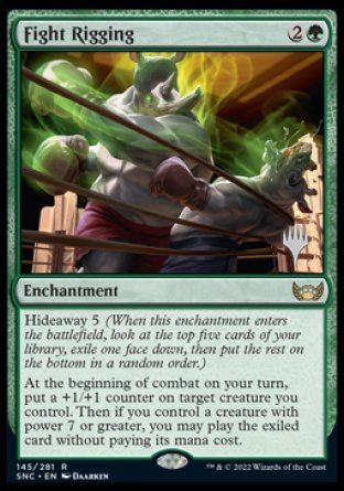 Fight Rigging (Promo Pack) [Streets of New Capenna Promos] Foil