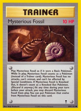 Mysterious Fossil (109/110) [Legendary Collection] Reverse Holofoil