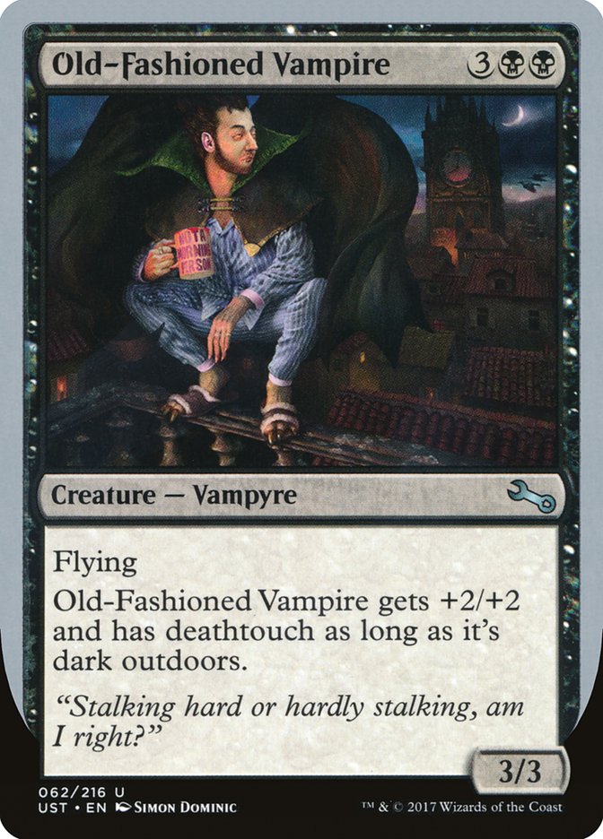 Old-Fashioned Vampire [Unstable] Foil