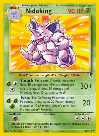 Nidoking (31/110) [Legendary Collection] Reverse Holofoil
