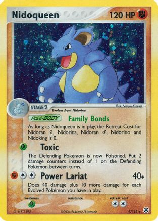 Nidoqueen (9/112) [EX: FireRed & LeafGreen] Reverse Holofoil