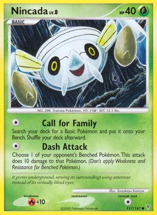 Nincada (117/147) [Platinum: Supreme Victors] Reverse Holofoil