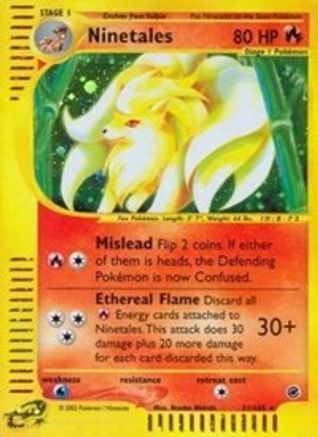 Ninetales (21/165) [Expedition: Base Set] Reverse Holofoil