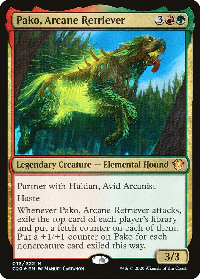 Pako, Arcane Retriever [Commander 2020] Foil