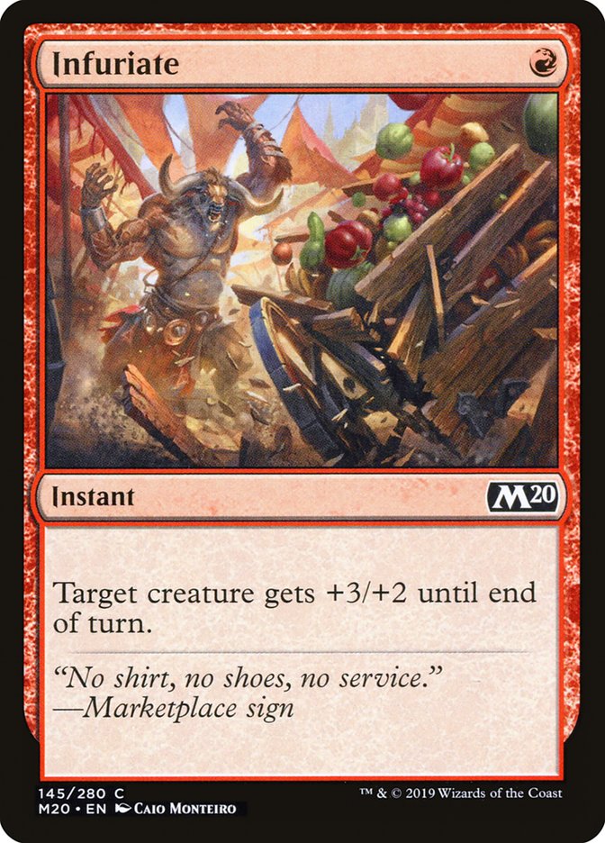 Infuriate [Core Set 2020] Foil