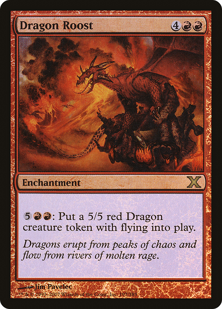 Dragon Roost  [Tenth Edition] Foil