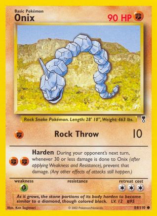 Onix (84/110) [Legendary Collection] Reverse Holofoil