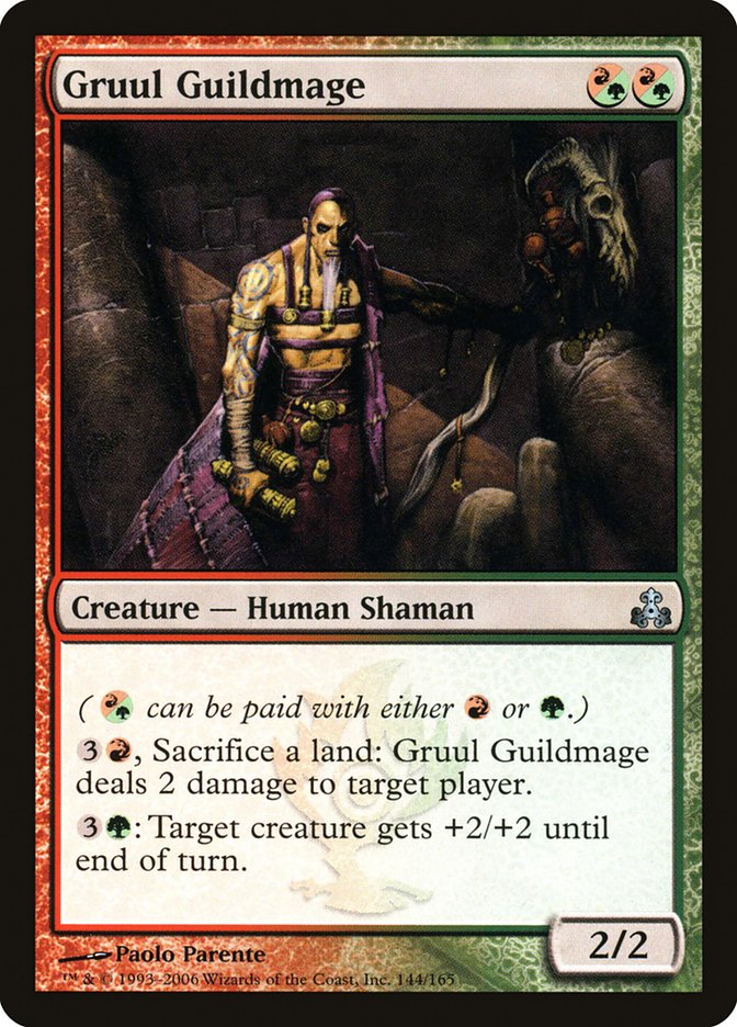Gruul Guildmage [Guildpact] Foil