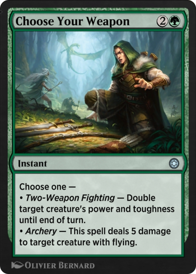 Choose Your Weapon  [Alchemy Horizons: Baldur's Gate]