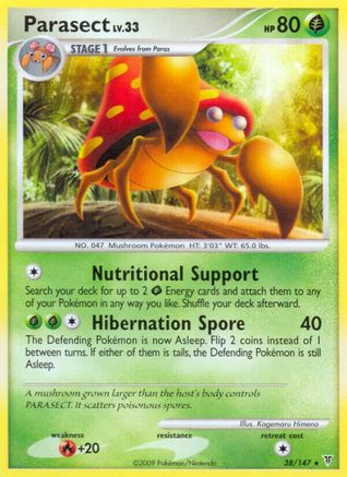 Parasect (38/147) [Platinum: Supreme Victors] Reverse Holofoil