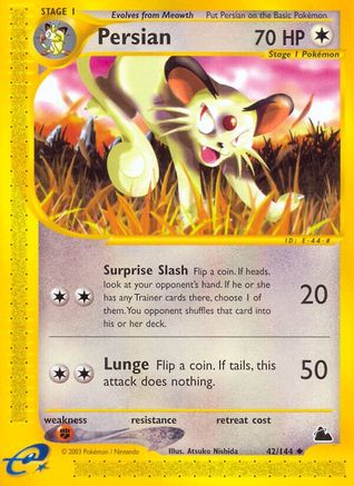 Persian (42/144) [Skyridge] Reverse Holofoil