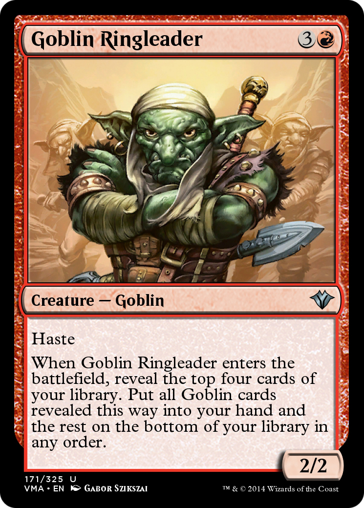 Goblin Ringleader  [Vintage Masters]