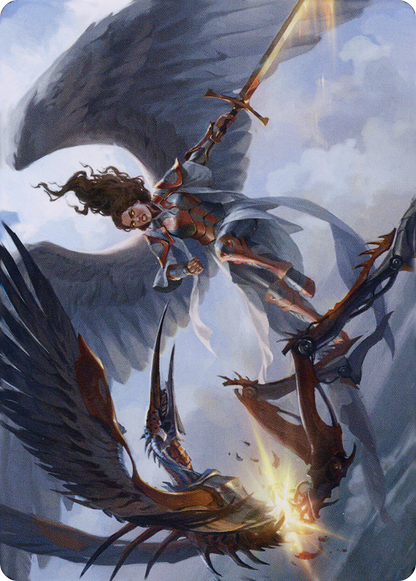 Destroy Evil // Destroy Evil  [Dominaria United Art Series] (Borderless) Foil