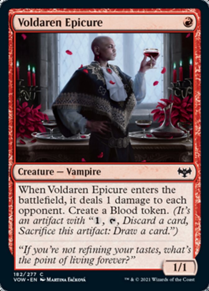 Voldaren Epicure [Innistrad: Crimson Vow] Foil