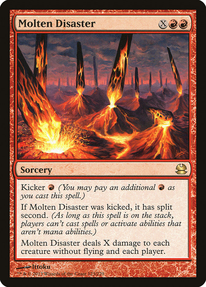 Molten Disaster [Modern Masters] Foil