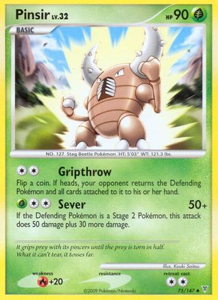 Pinsir (75/147) [Platinum: Supreme Victors] Reverse Holofoil