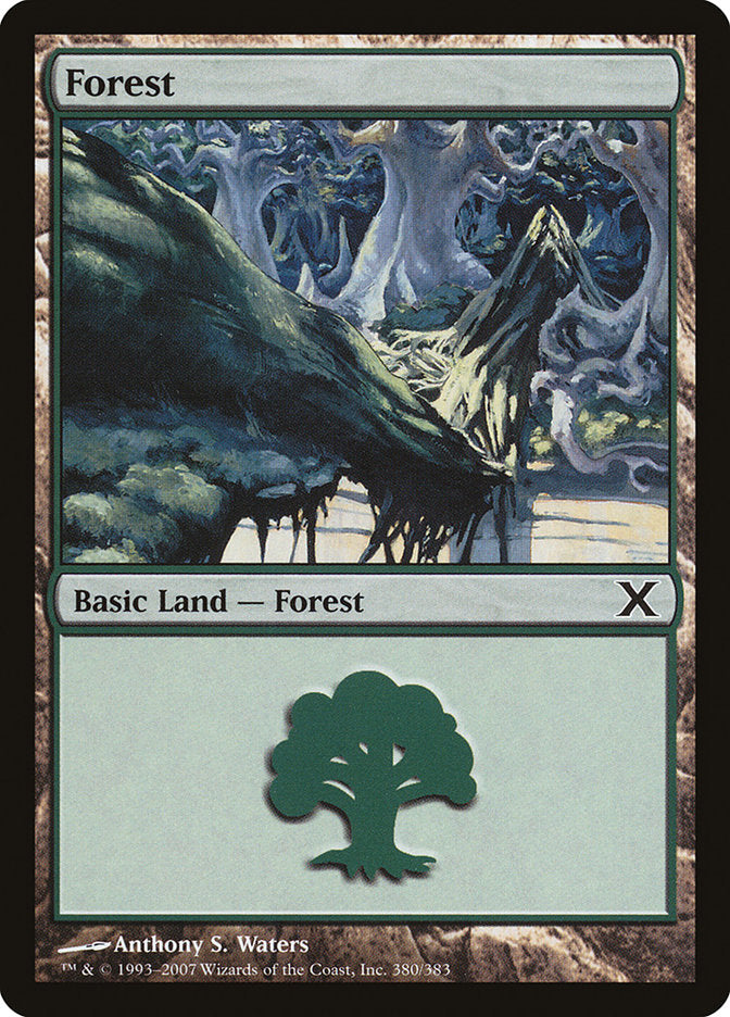 Forest (380) [Tenth Edition] Foil -1