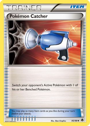 Pokemon Catcher (95/98) [Black & White: Emerging Powers] Reverse Holofoil