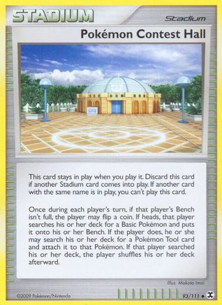 Pokemon Contest Hall (93/111) [Platinum: Rising Rivals] Reverse Holofoil