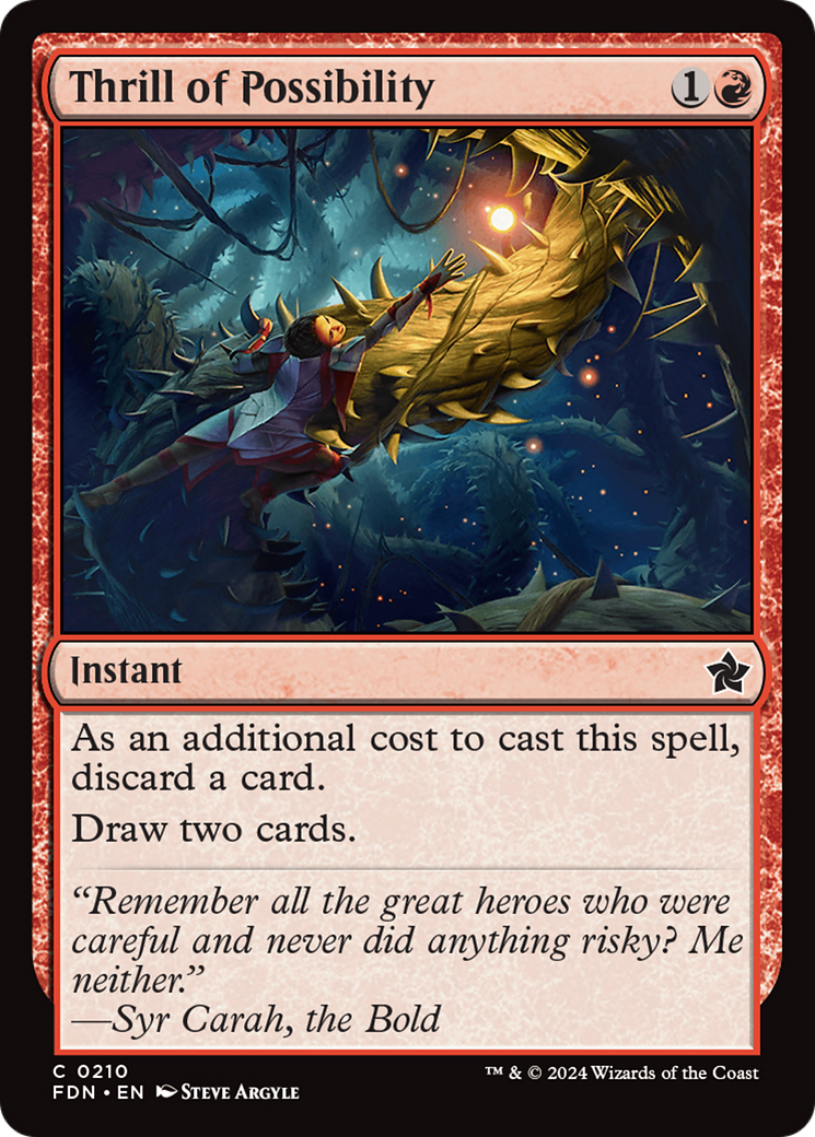 Thrill of Possibility [Foundations] Foil