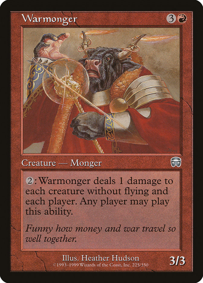 Warmonger [Mercadian Masques] Foil