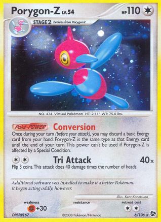 Porygon-Z (6/106) [Diamond & Pearl: Great Encounters] Reverse Holofoil