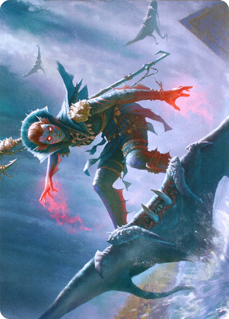 Umara Mystic // Umara Mystic  [Zendikar Rising Art Series] (Borderless)