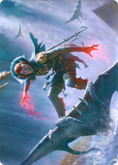 Umara Mystic // Umara Mystic  [Zendikar Rising Art Series] (Borderless)