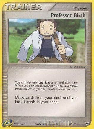 Professor Birch (89/109) [EX: Ruby & Sapphire] Reverse Holofoil