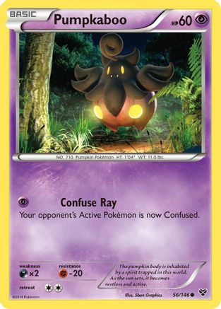 Pumpkaboo (56/146) [XY: Base Set] Reverse Holofoil