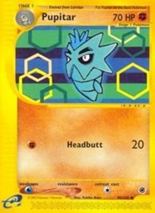 Pupitar (90/165) [Expedition: Base Set] Reverse Holofoil