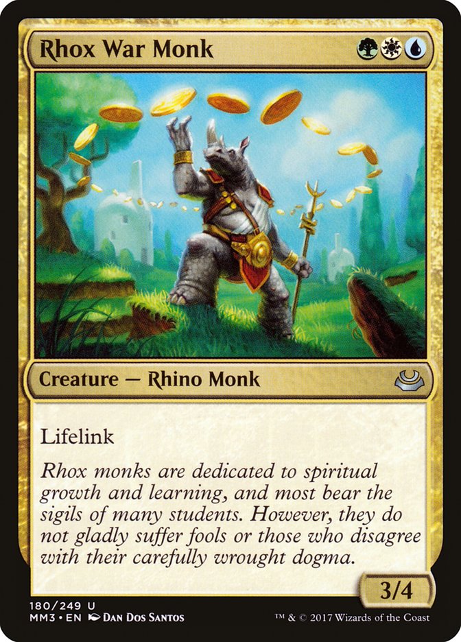 Rhox War Monk [Modern Masters 2017] Foil