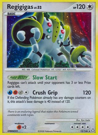 Regigigas (15/146) [Diamond & Pearl: Legends Awakened] Reverse Holofoil