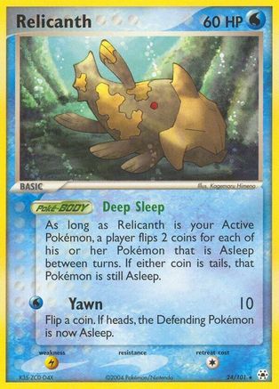 Relicanth (24/101) [EX: Hidden Legends] Reverse Holofoil