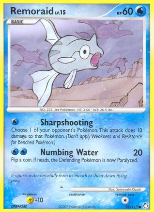 Remoraid (95/123) [Diamond & Pearl: Mysterious Treasures] Reverse Holofoil