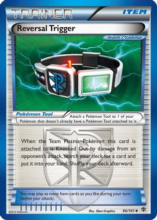 Reversal Trigger (86/101) [Black & White: Plasma Blast] Reverse Holofoil