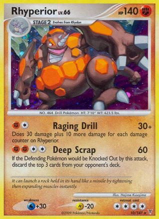 Rhyperior (10/147) [Platinum: Supreme Victors] Reverse Holofoil