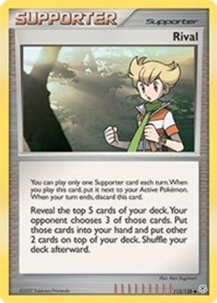 Rival (113/130) [Diamond & Pearl: Base Set] Reverse Holofoil