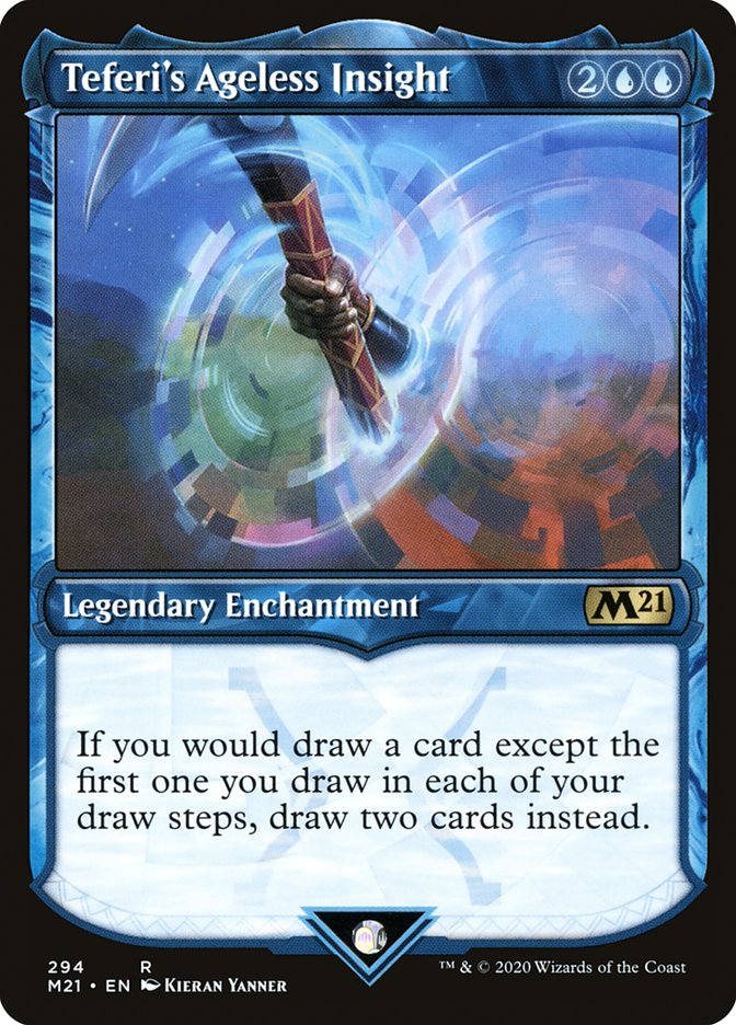 Teferi's Ageless Insight (Showcase) [Core Set 2021] Foil