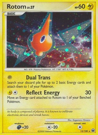 Rotom (13/100) [Diamond & Pearl: Majestic Dawn] Reverse Holofoil