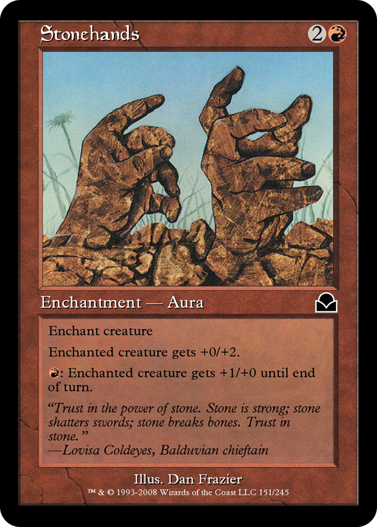 Stonehands  [Masters Edition II]