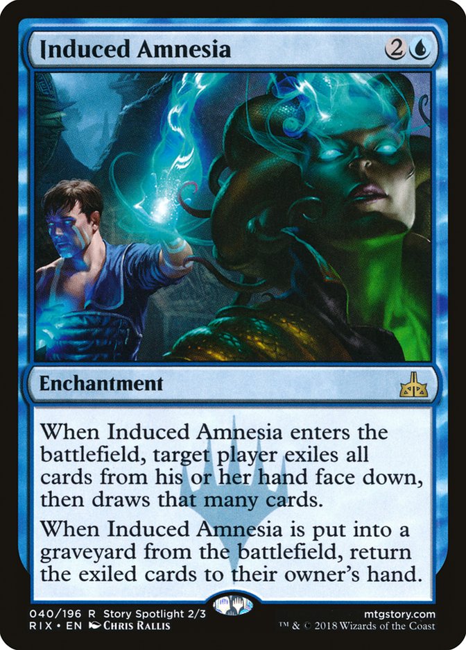 Induced Amnesia [Rivals of Ixalan] Foil