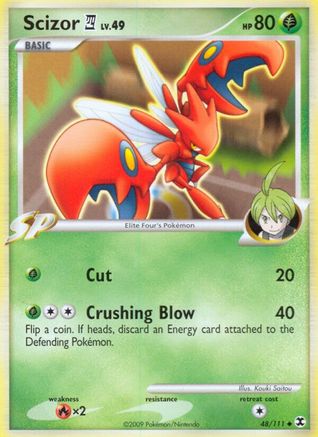 Scizor (48/111) [Platinum: Rising Rivals] Reverse Holofoil