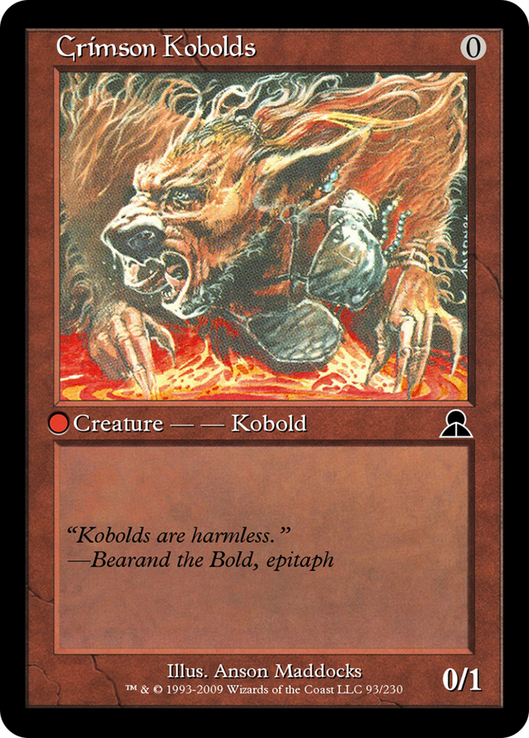 Crimson Kobolds  [Masters Edition III]