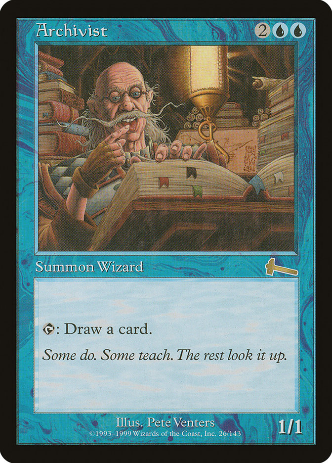 Archivist [Urza's Legacy] Foil