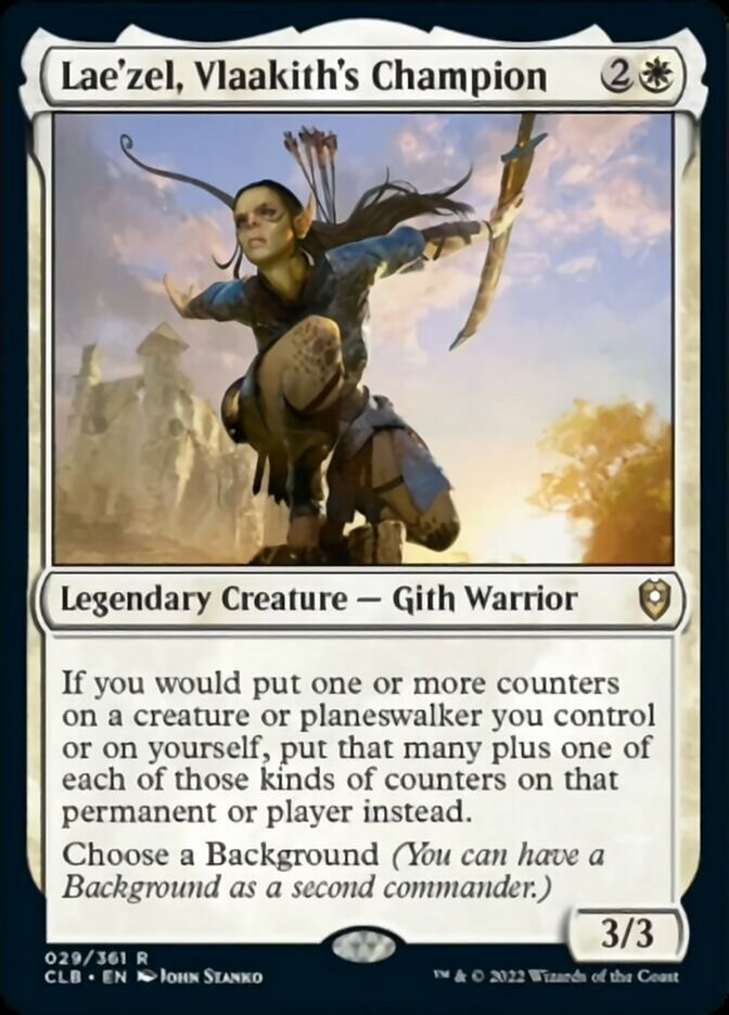 Lae'zel, Vlaakith's Champion [Commander Legends: Battle for Baldur's Gate] Foil