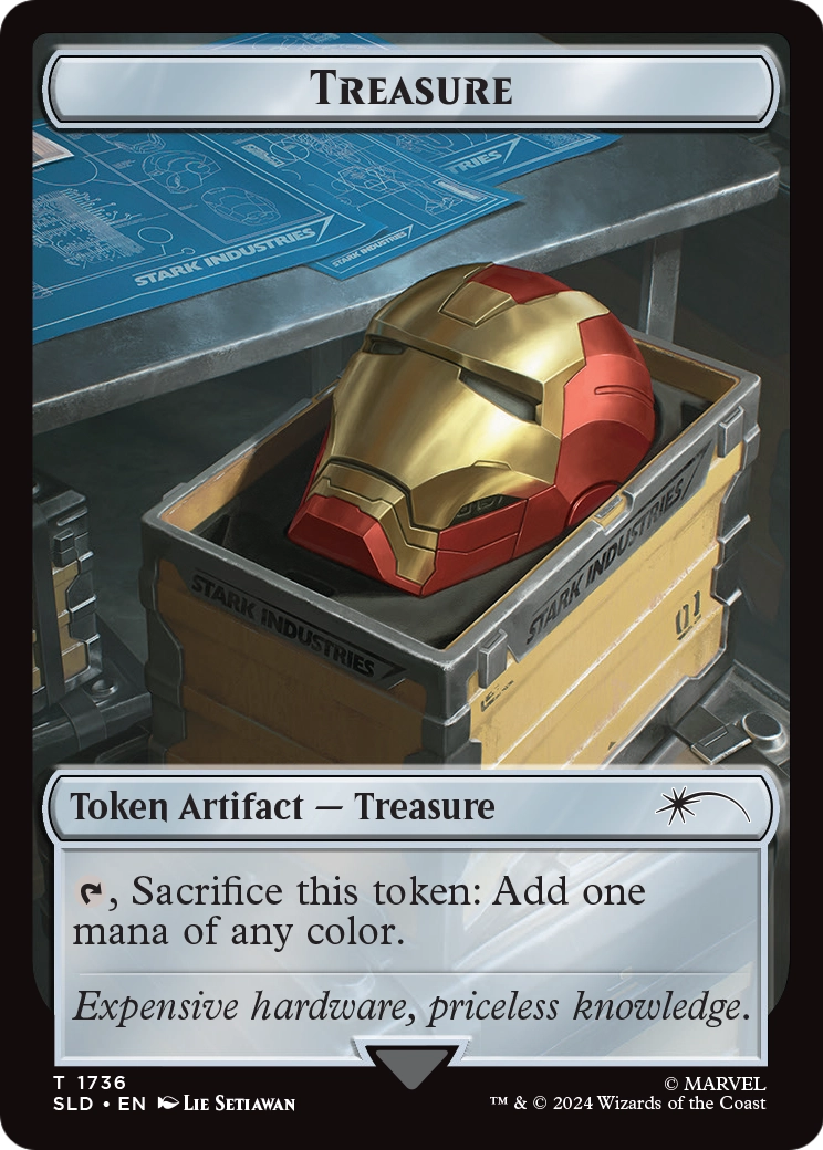 Treasure Token (1736)  [Secret Lair Drop]