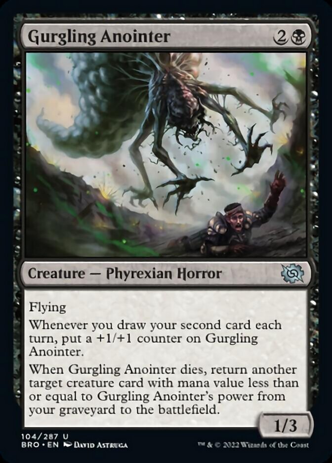 Gurgling Anointer [The Brothers' War] Foil