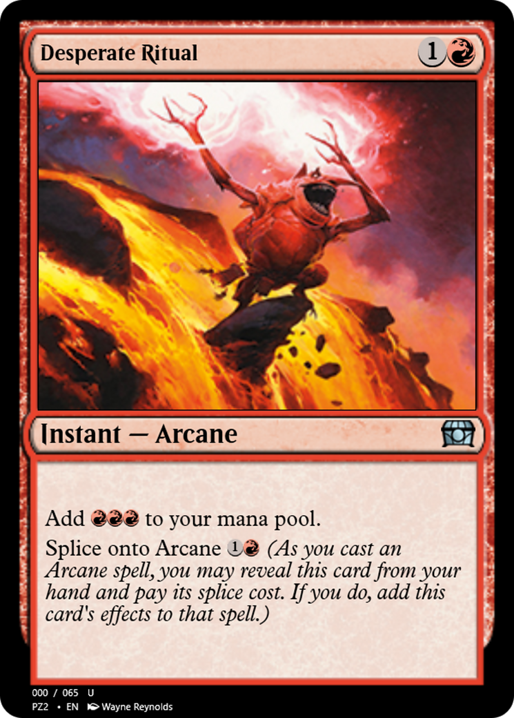 Desperate Ritual  [Treasure Chest] Foil