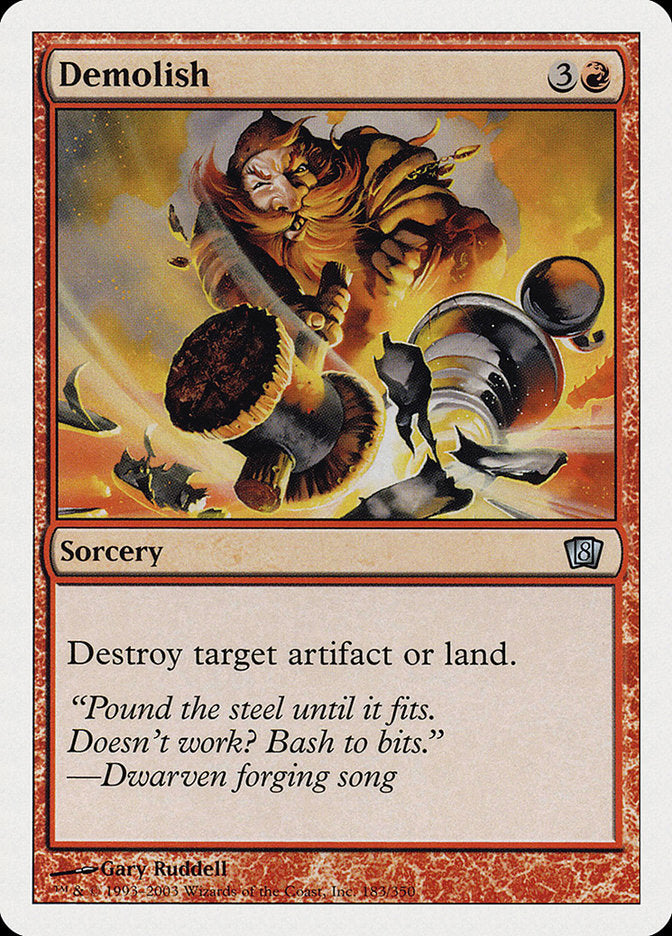 Demolish [Eighth Edition] Foil